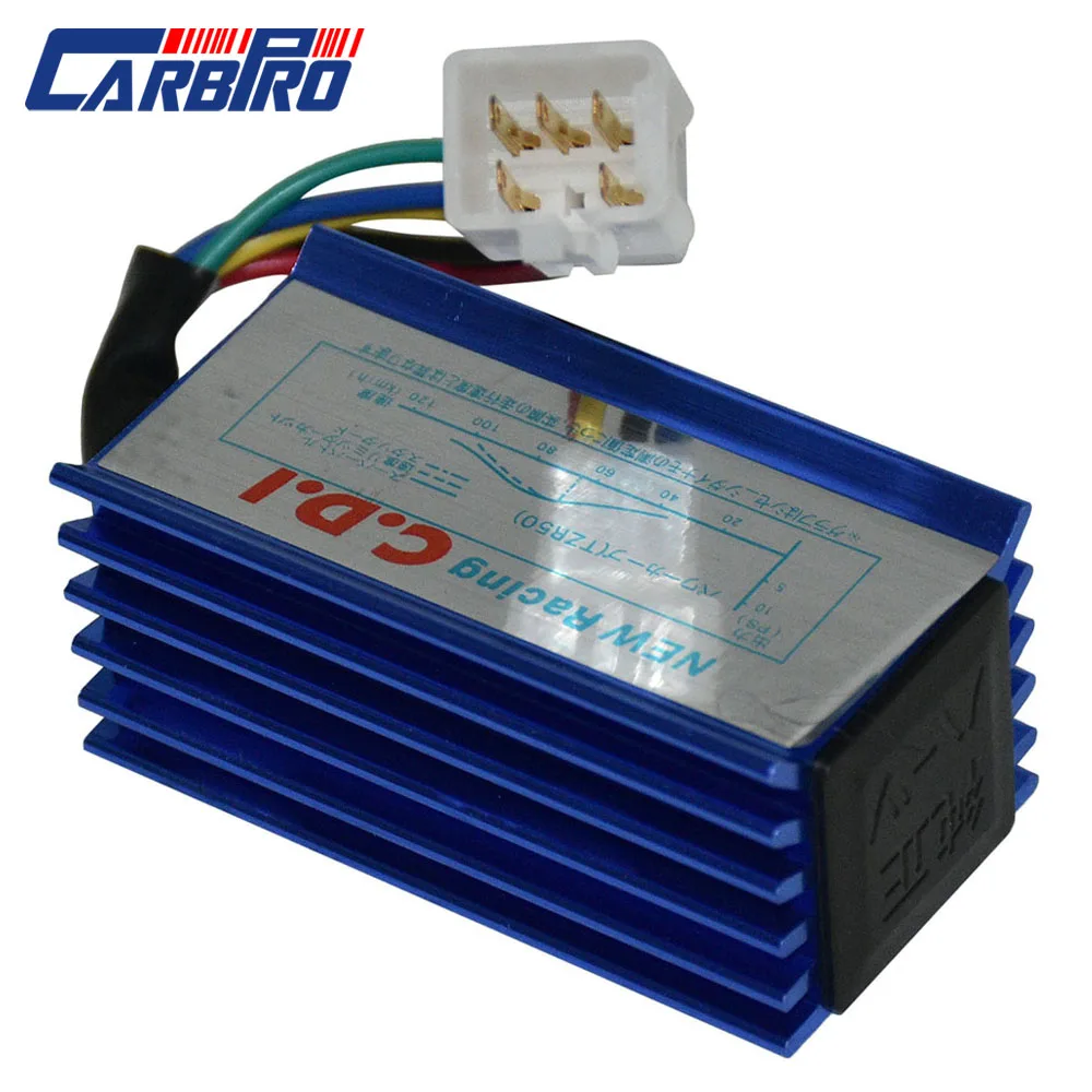 5 Pin производительность синий гоночный CDI Коробка Для Rev Hyper для велосипеда Atv