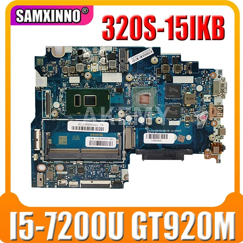 

LA-E541P Laptop motherboard for Lenovo 320S-15IKB FLEX5-1570 original mainboard I5-7200U GT920M