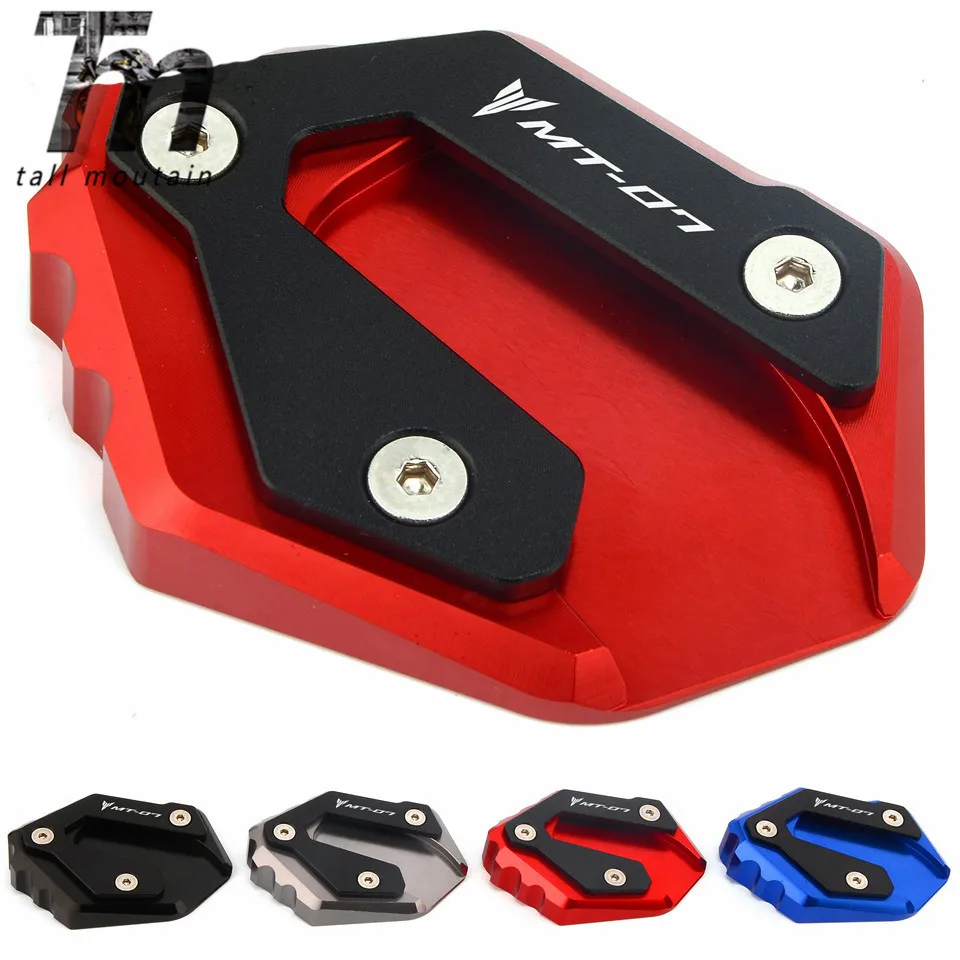 

NEW Motorcycle CNC Kickstand Extension Plate Foot Side Stand Enlarge Pad FOR YAMAHA MT07 MT-07 FZ-07 Tracer 2014-2020 2019 2018
