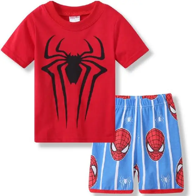 Повседневная летняя футболка с короткими рукавами для мальчиков и девочек +