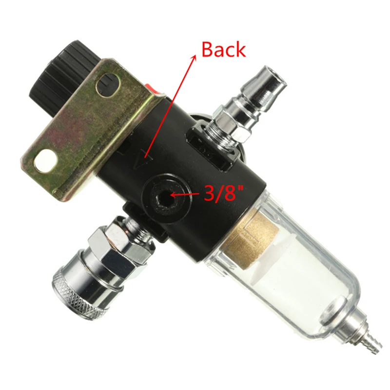 Filter Water Separator Trap Tools Kit With Regulator Gauge Pneumatic Parts Accessories Wholesale