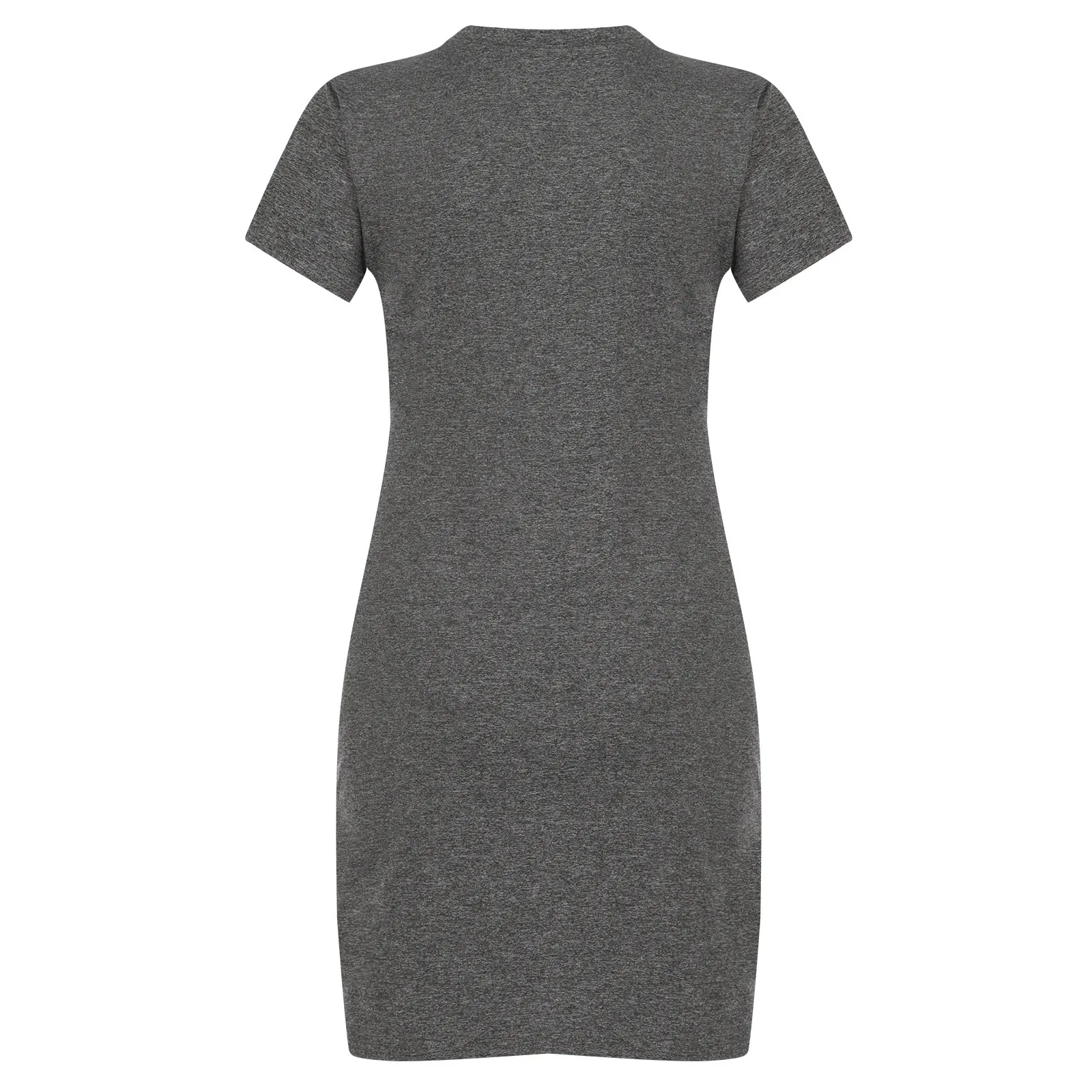 

Solid Color Casual Dress For Women Fashion O-neck Summer Short Sleeve Solid Sexy Evening Sling Mini Dress