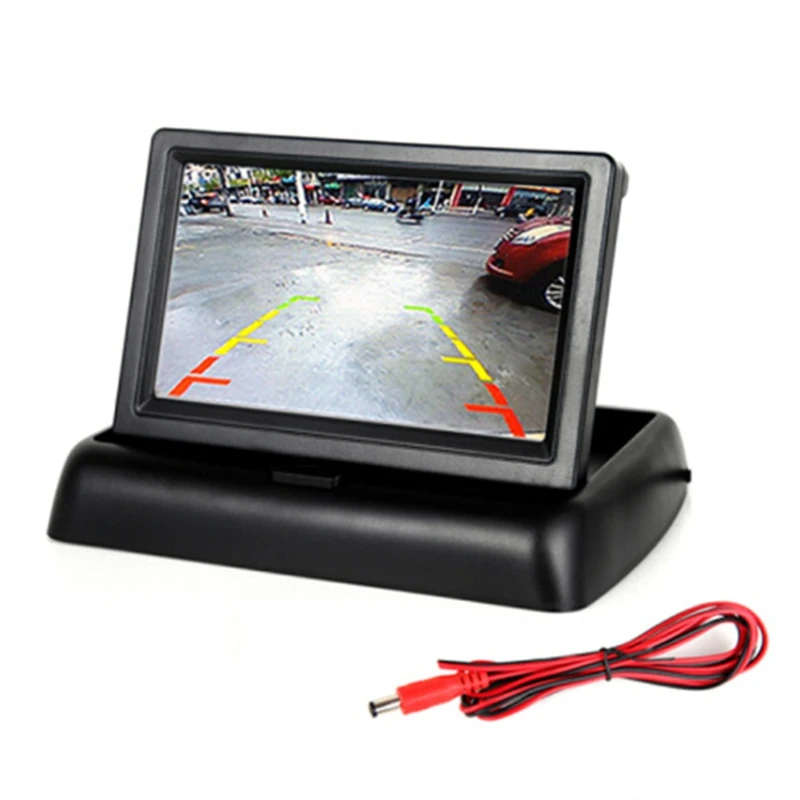 Novel-Car Rearview Camera LCD Monitor Vehicle Screen LED Backup Display Car Cameras DVD Stand | Автомобили и мотоциклы