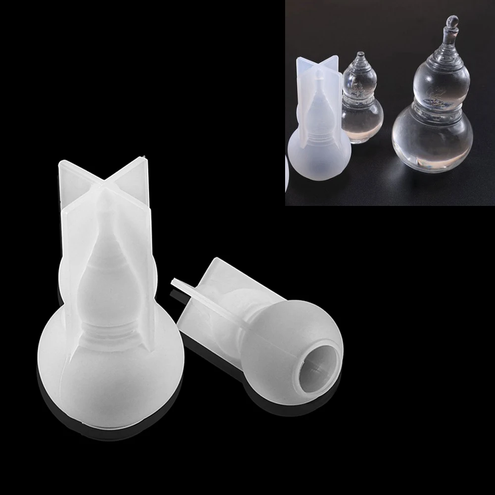 

1 шт. Хрустальная Тыква формочка для силиконовой Подвески тыква формы для эпоксидной смолы для DIY Изготовление, поиск ювелирных изделий прин...