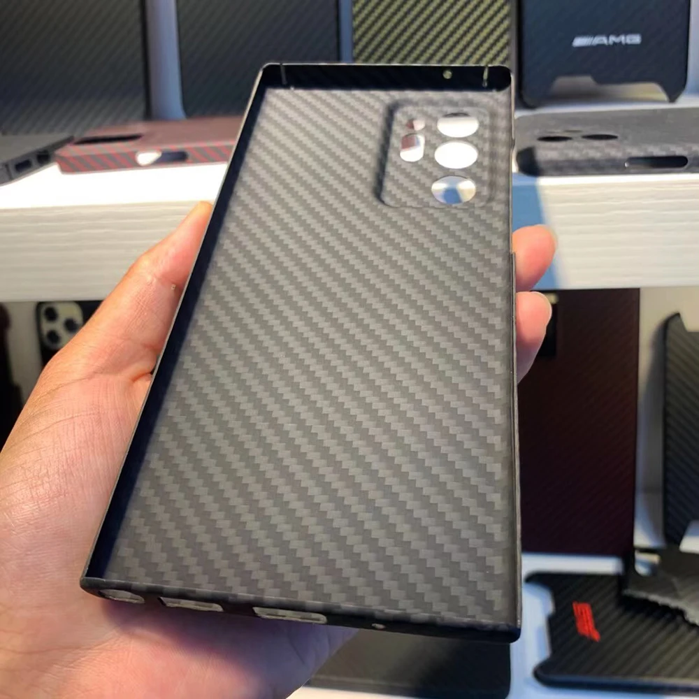 Cena Qadir Oryginalna Obudowa Z Włókna Węglowego Do Samsung Galaxy NOTE 20 Ultra, Ultra-cienka Lekka Do NOTE 20 Ultra Trwała Powłoka