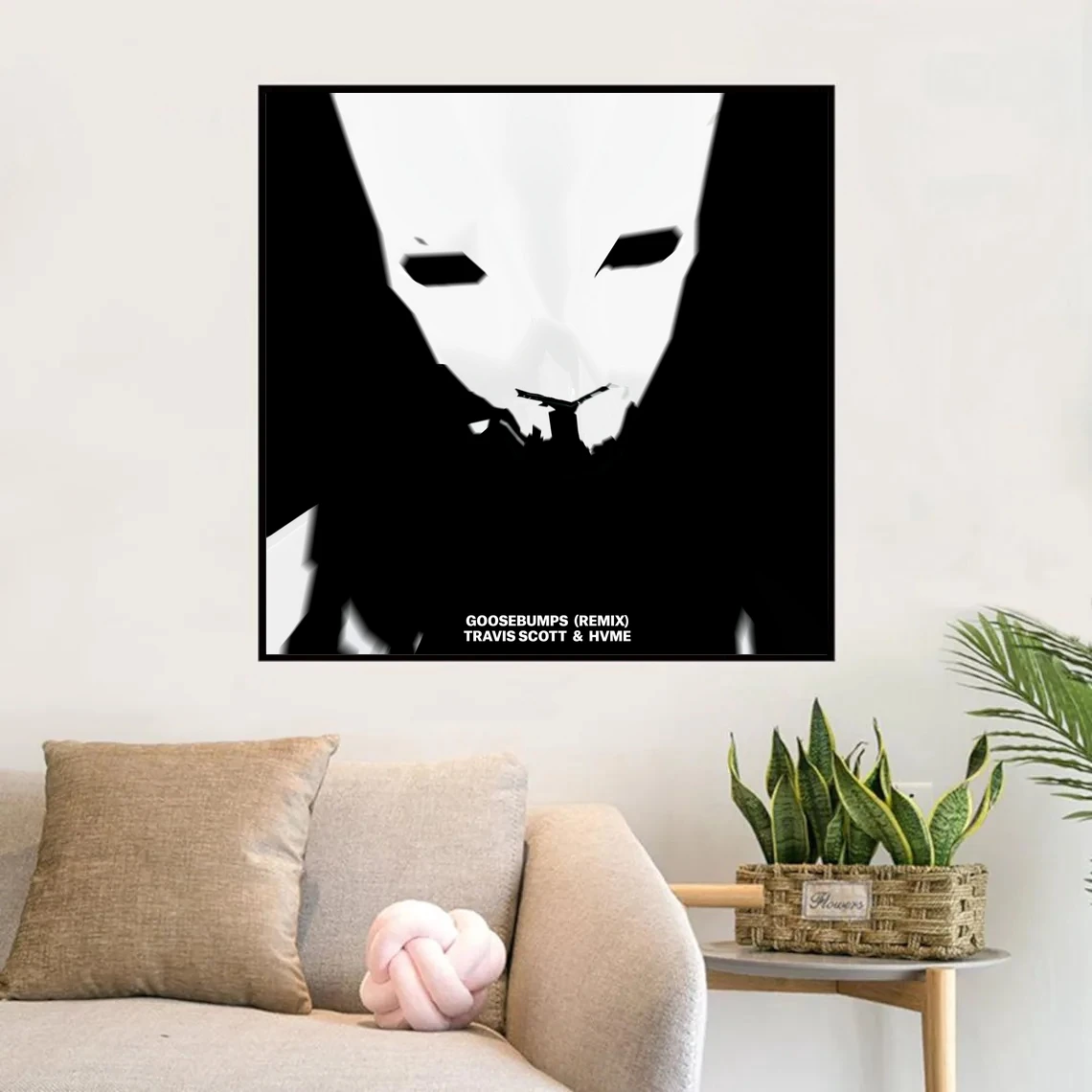 Просвечивающий музыкальный альбом Тревис Скотт Hvme, Обложка, Постер, холст, печать, украшение для дома, настенная живопись (без рамки)