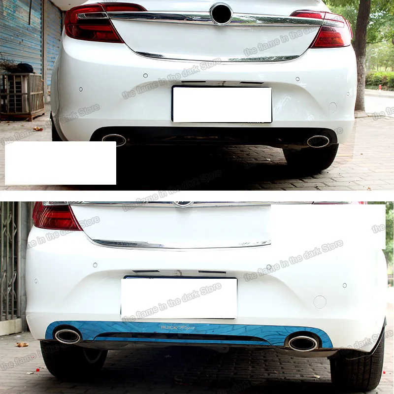Lsrtw2017 из нержавеющей стали багажник автомобиля задняя крышка планки для Buick Regal 2017