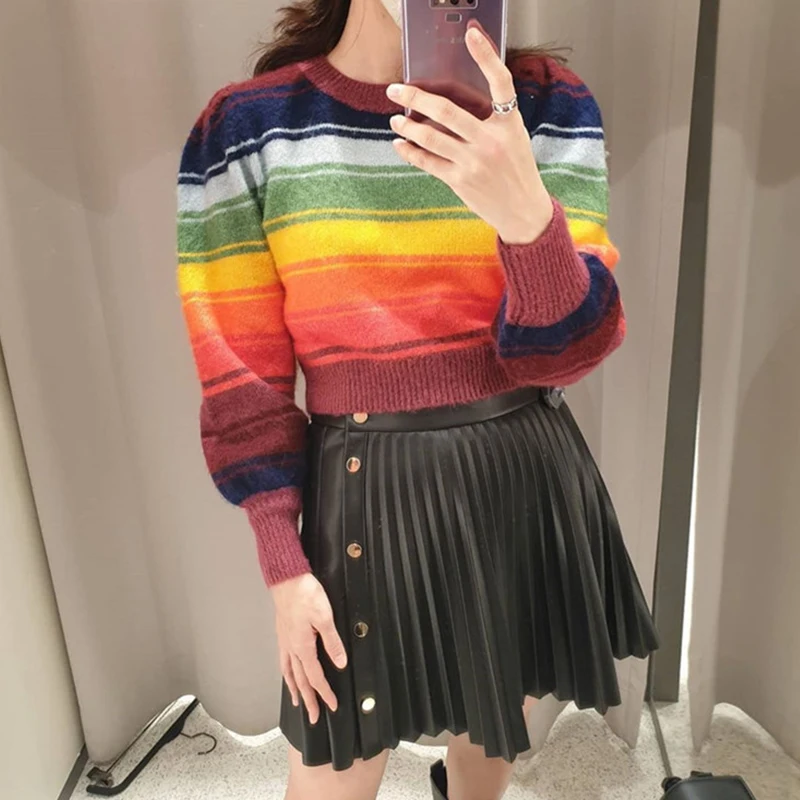 

Solid Pu Leather Skirt High Waist Buttons Elegant Mini Pleated Skirt Asymmetrical Fashion Faldas Cortas 2020 Women Autumn