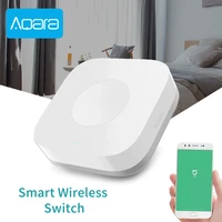 aqara smart wireless switch key biult in gyro intelligent application zigbee wifi remote control for xiaomi mijia mi smart home