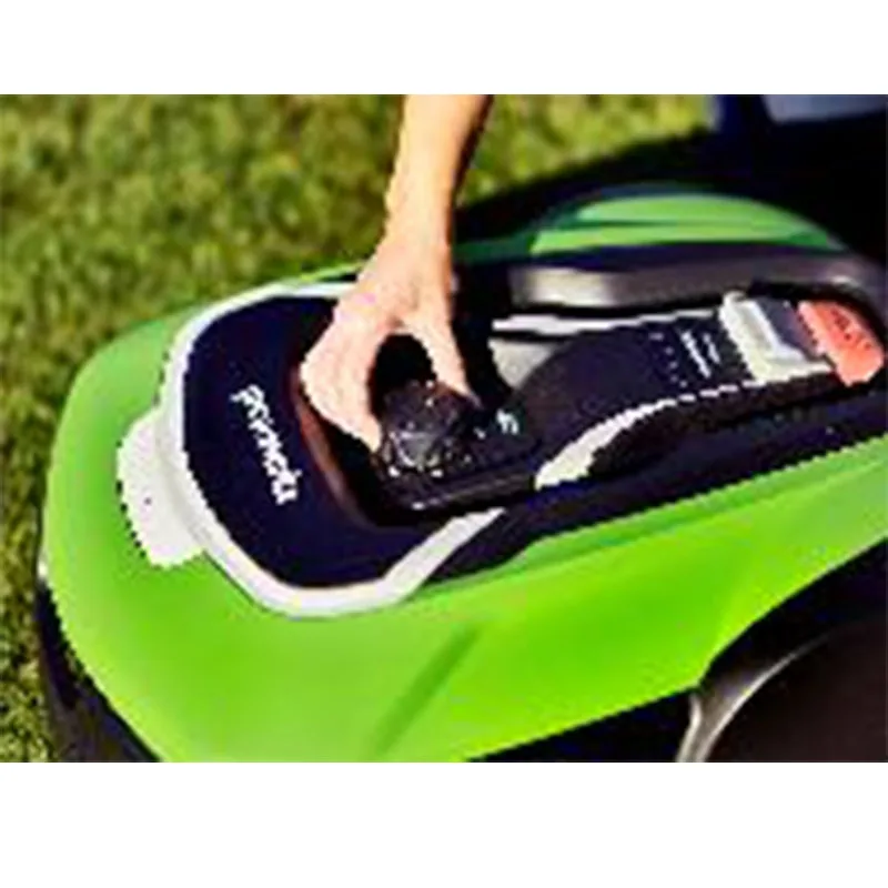 Интеллектуальная Электрическая косилка Greenworks Optimow 10/15 с gps всенаправленным