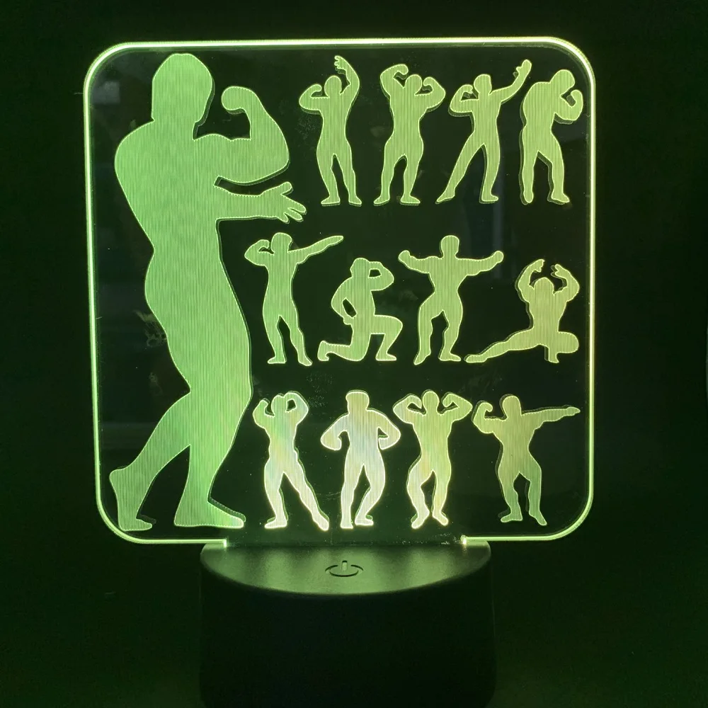 Светодиодный ночной Светильник для детской комнаты с сенсорным датчиком фигурка