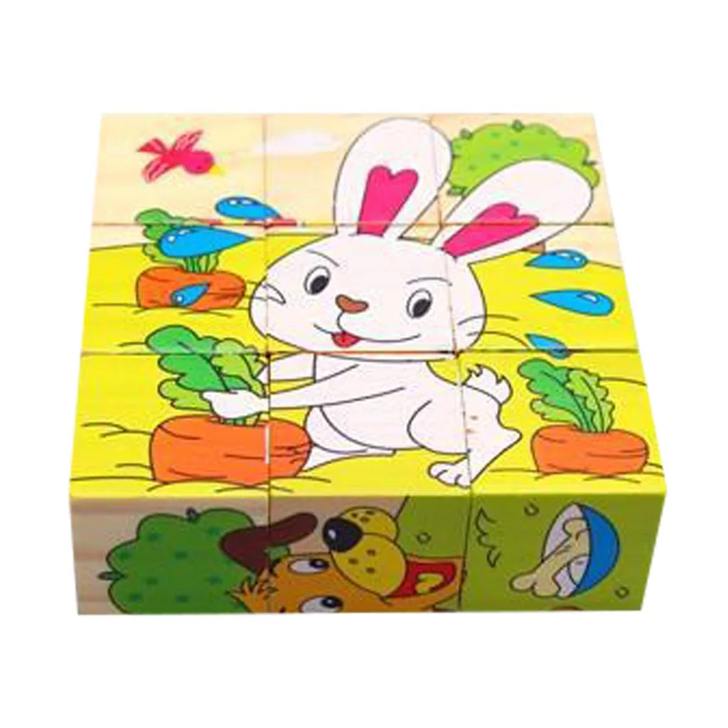 Деревянные игрушки для малышей Монтессори Обучающие деревянные забавные