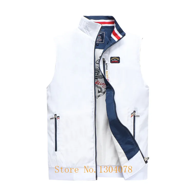 Жилет Tace &amp Shark мужской с вышивкой повседневный жилет куртка без рукавов в