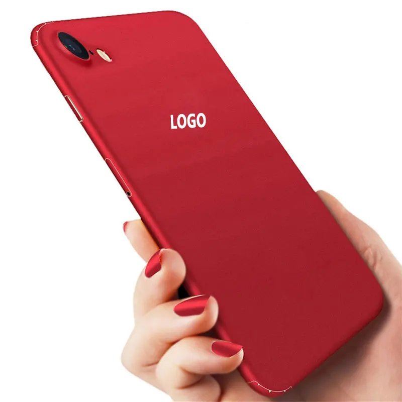 Красный мобильный телефон ледяная пленка задний декор для iPhone 6 7 8 Plus SE2 сделай сам