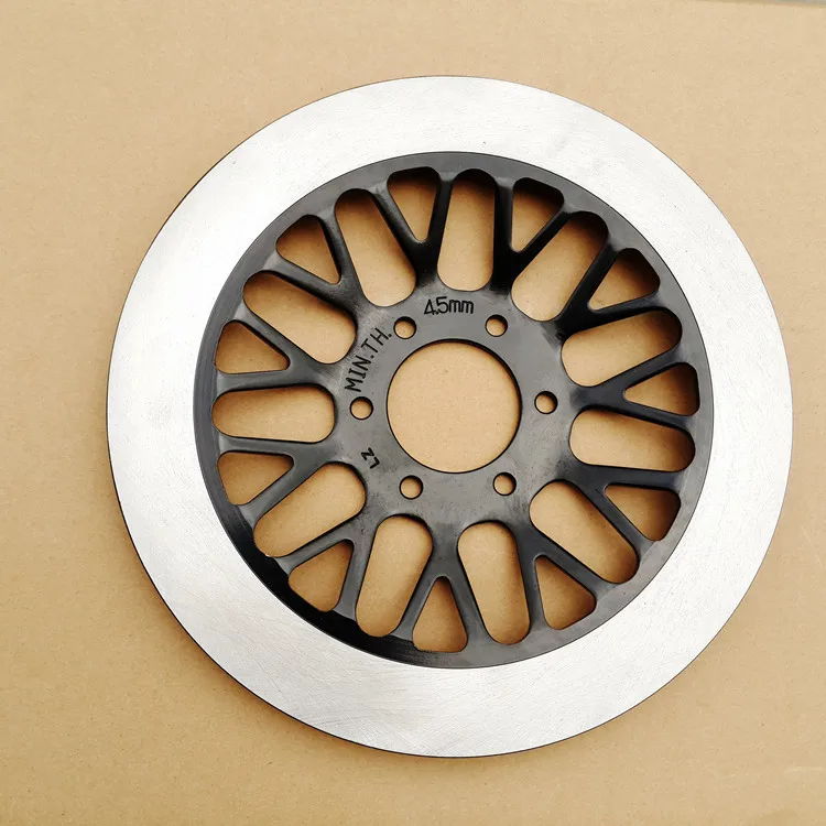 Мотоцикла тормозной диск для Suzuki ST250 GZ150 GN125HS gn250-C QS150-B GZ150-A GZ250 1 шт - Цвет: Without Holes Model