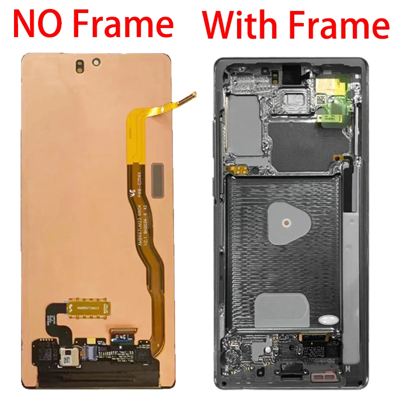 100% Оригинальный дисплей Note 20 ЖК-дисплей для Samsung Galaxy N980 ЖК-сенсорный экран