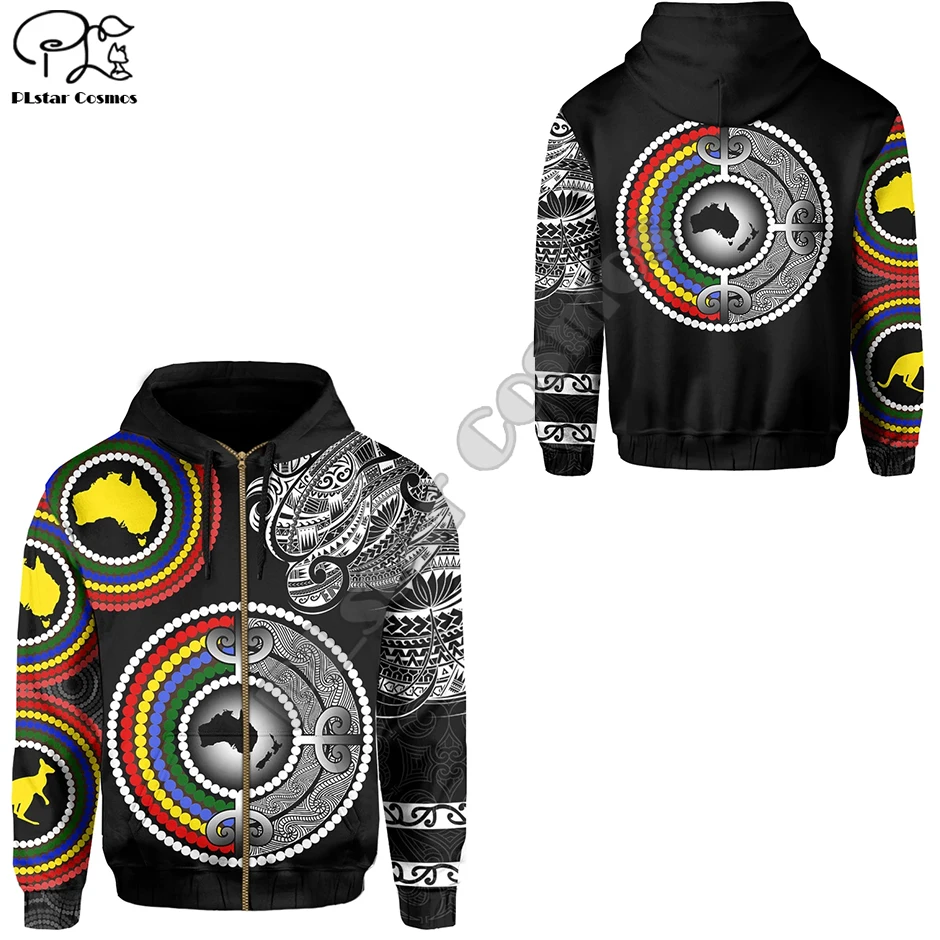 

NewFashion NewZealand Maori Tribe Aotearoa Country Flag Tattoo Autumn Tracksuit Men/Women Harajuku Streetwear 3DPrint Hoodies 22