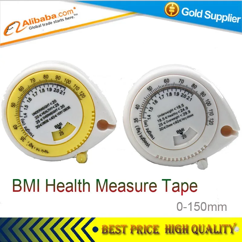 150 см рулетка BMI Индекс Массы тела Талия измерение бедра Выдвижная линейка BMI камулятор масса тела лента