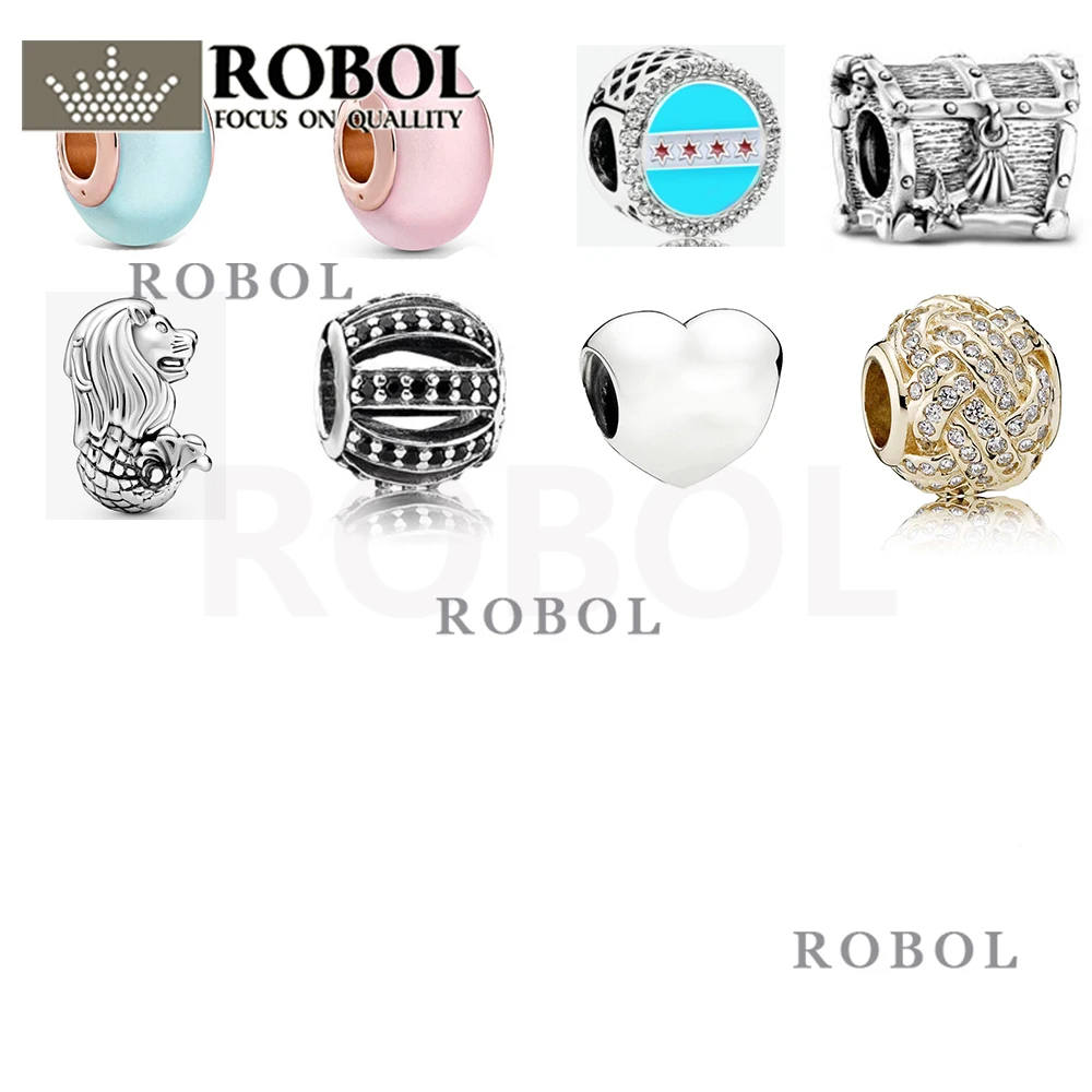 

Бусины круглые из серебра 2021 пробы, в форме сердца