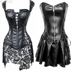 Танцевальная сексуальная одежда большого размера, Эротическое нижнее белье для женщин, сексуальное платье из искусственной кожи, женские костюмы, женское нижнее белье