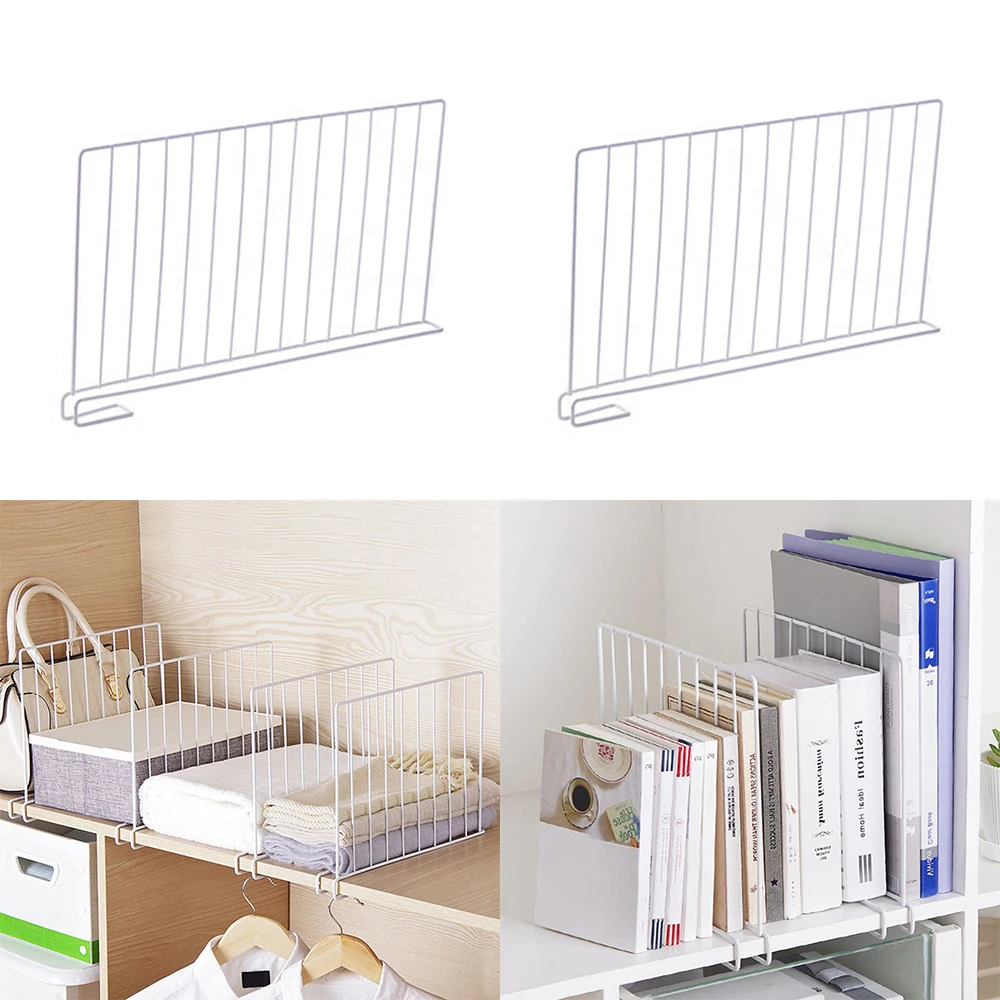 Новое поступление 4 шт. разделитель для шкафа полка Экономия пространства полки