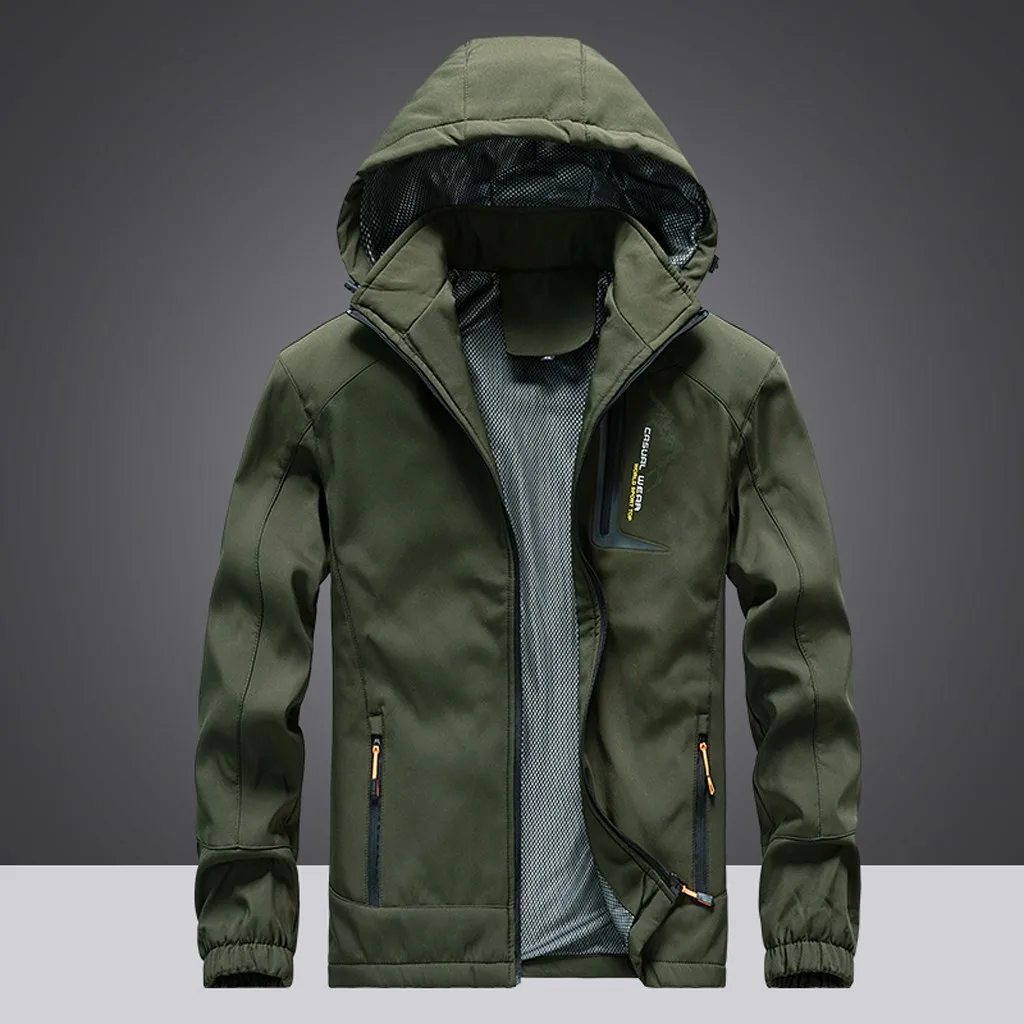 Модная толстовка с капюшоном быстросохнущая дышащая ветровка водонепроницаемая