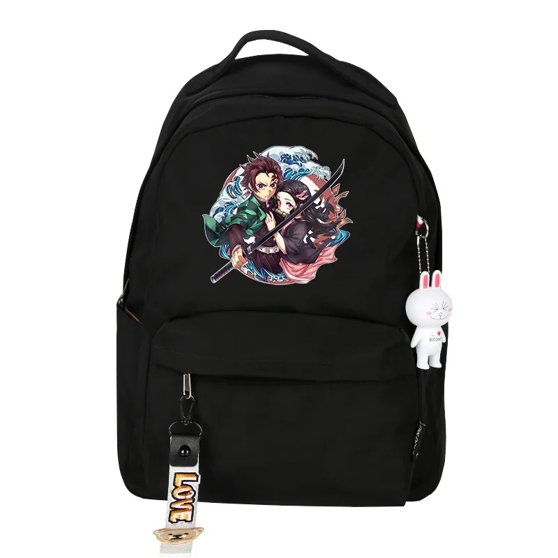 Demon Slayer: Kimetsu no Yaiba Женский мини-рюкзак милый рюкзак розовый школьные сумки для девочек Kawaii дорожный рюкзак Mochila Feminina