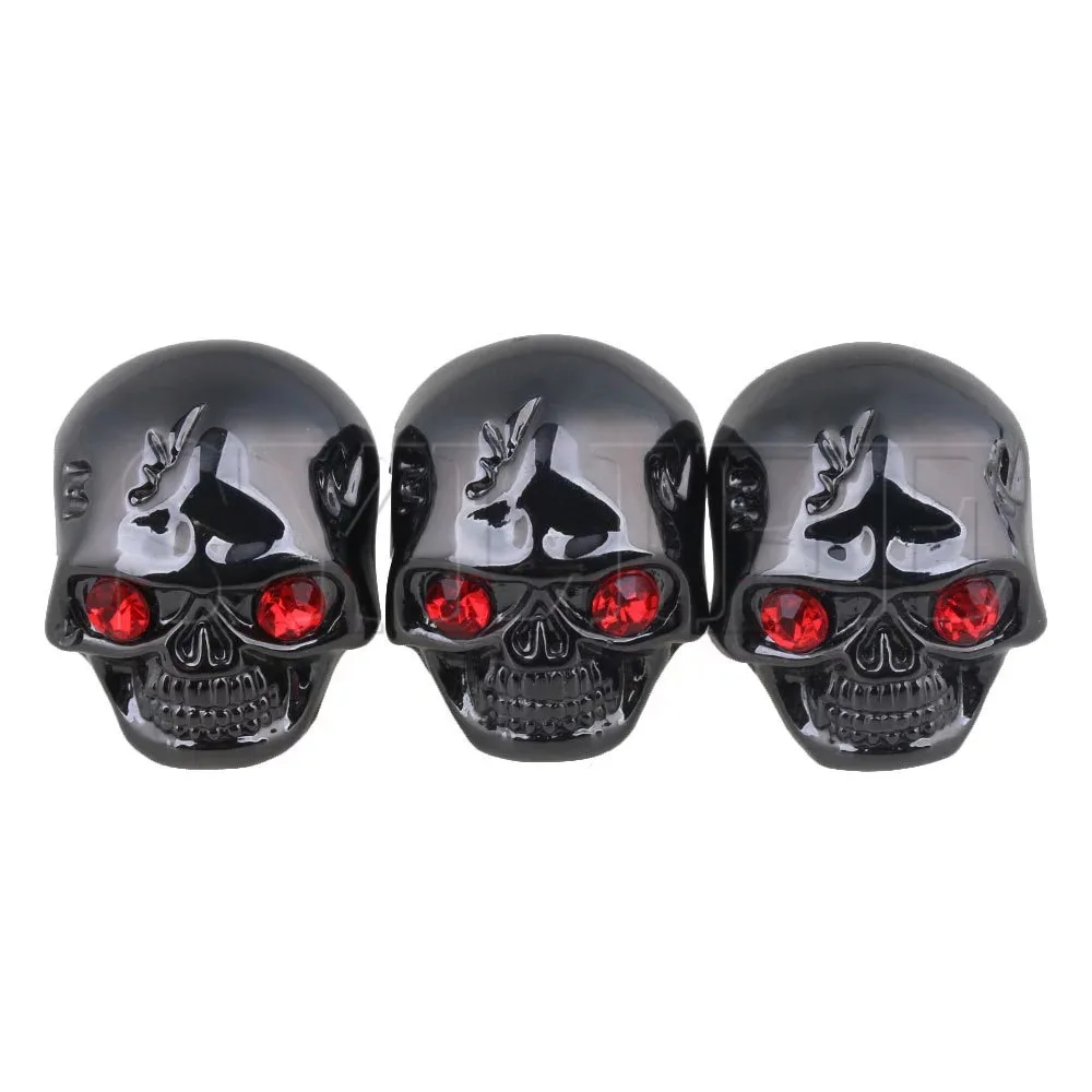 Новая Металлическая электрическая гитара с черепом ручка громкости черный