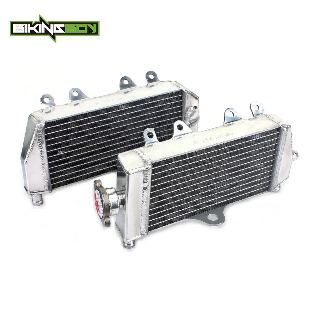 Радиаторы двигателя BIKINGBOY алюминиевые для Yamaha YZ 125 YZ125 05 06 07 08 09 10 11 12 13 14 15 16 17 18