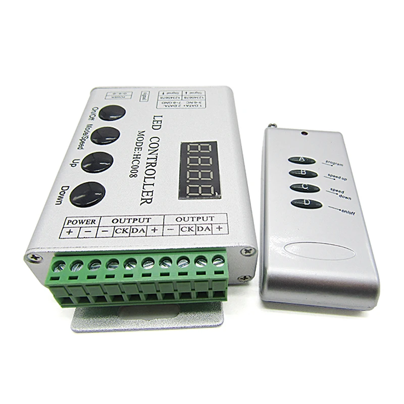 Красный зелёный синий светодиодный пиксельный контроллер Радиочастотное