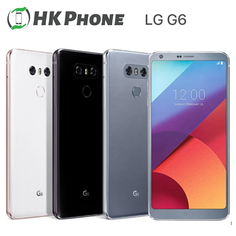 Оригинальный LG G6 мобильный телефон H871 H873 H870 H870DS 4 ГБ 32 ГБ/64 Гб 13 МП 5 7 дюйма Snapdragon 821