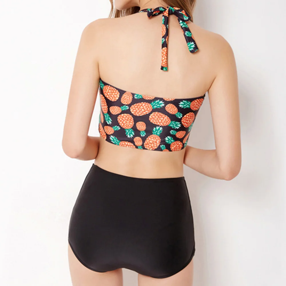 Новинка 2019 сексуальный женский купальник с высокой талией и принтом | Женская