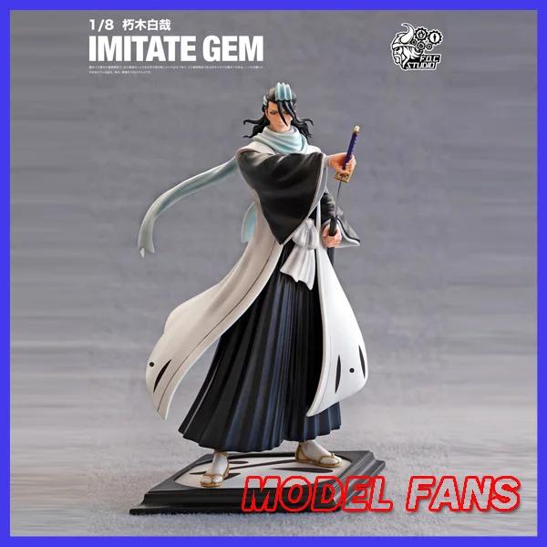 Goedkoop Model Fans In-Voorraad Foc Bleach Captain Kuchiki Byakuya Gk Hars Figure Voor Collection