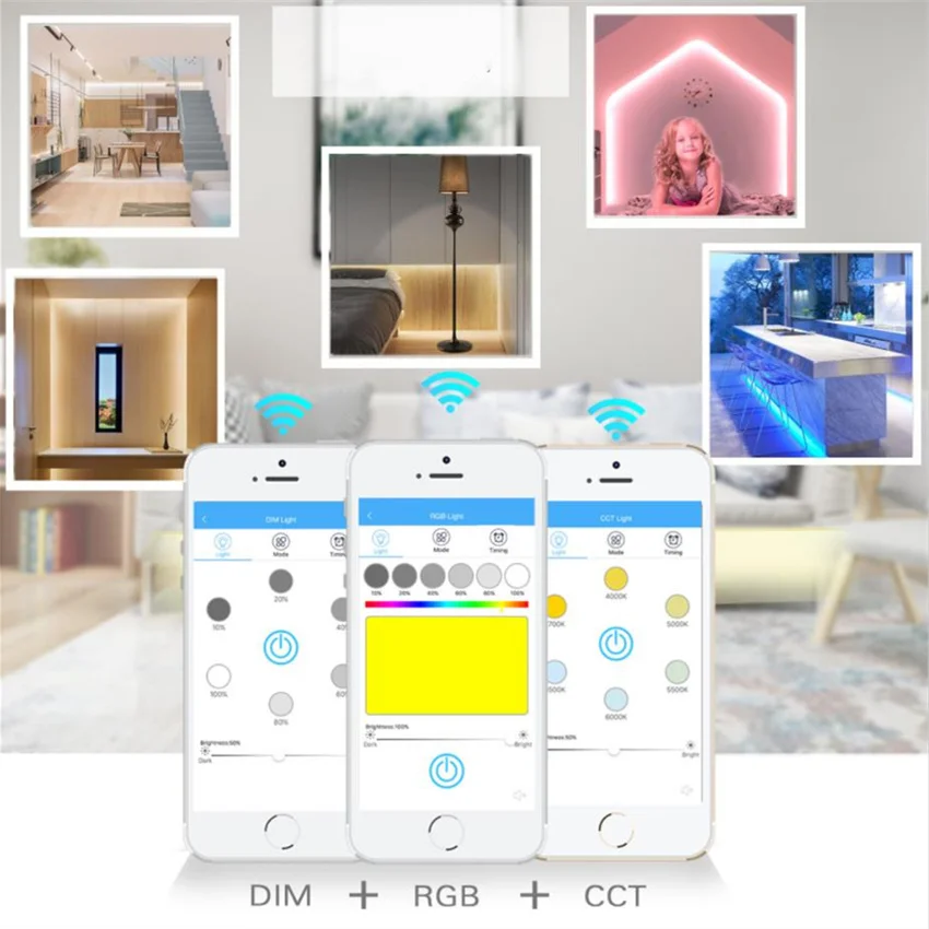 new design controller which includes RGB CCT changeable and dimmable | Освещение