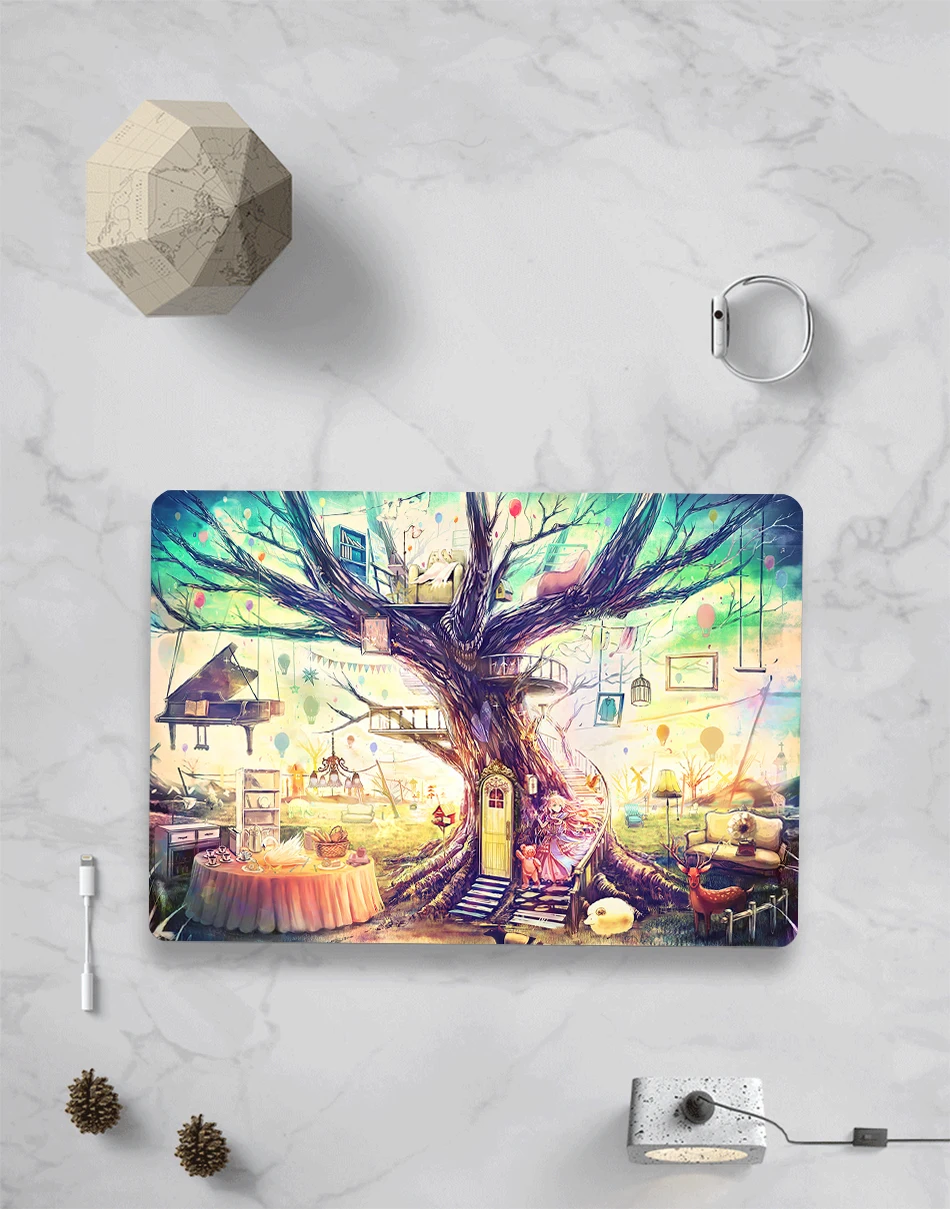 MTT милый чехол для ноутбука Macbook Air Pro retina 11, 12, 13, 15 дюймов с сенсорной панелью, мультяшный чехол с аниме, 13,3 дюймов, сумка для ноутбука
