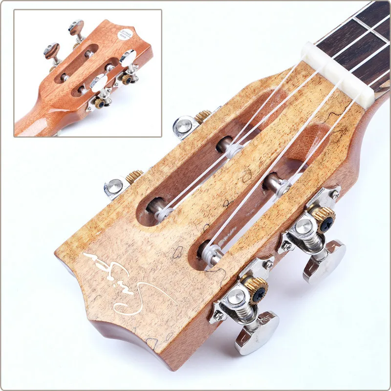Гавайские гитары 24 26 дюймов Твердая ель Deadwood Mini Electri Tenor акустические 4 струны Ukelele
