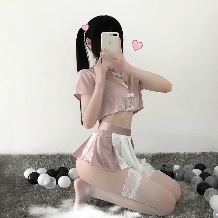 Женское нижнее белье в национальном стиле Ципао пикантный комплект чипао