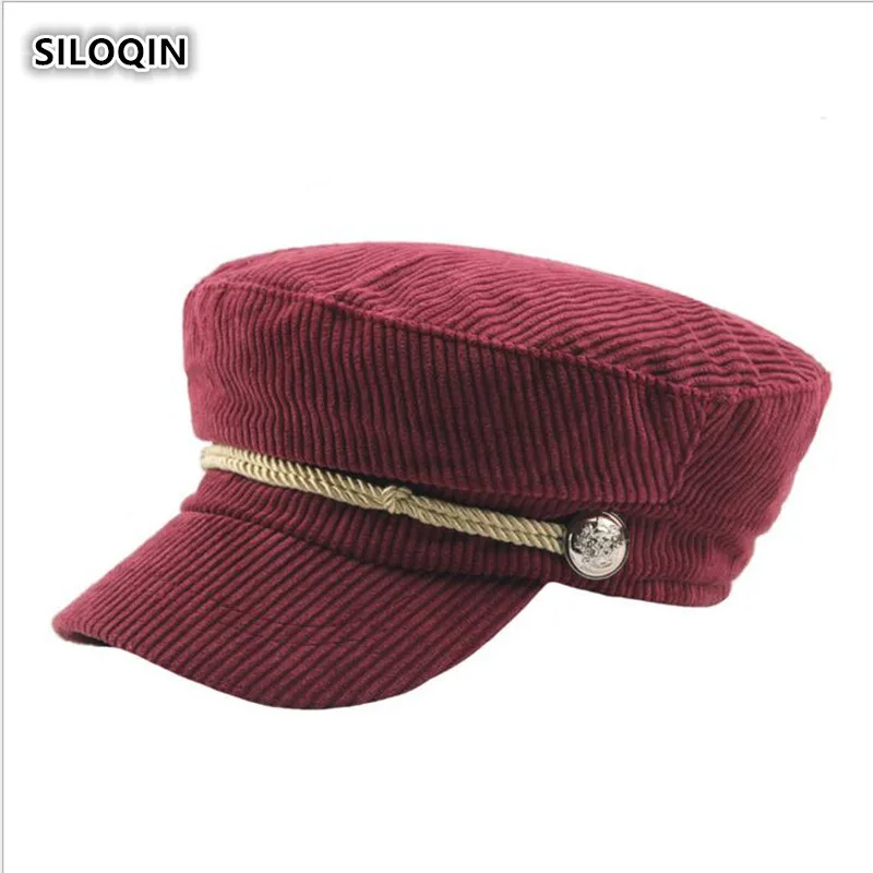 SILOQIN трендовые женские брендовые военные шапки Снэпбэк Осень Зима Женская модная