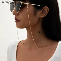 sunglasses strap reading glasses hanging chain on the neck beads cord for glasses holder women accessories eyeglasses chains