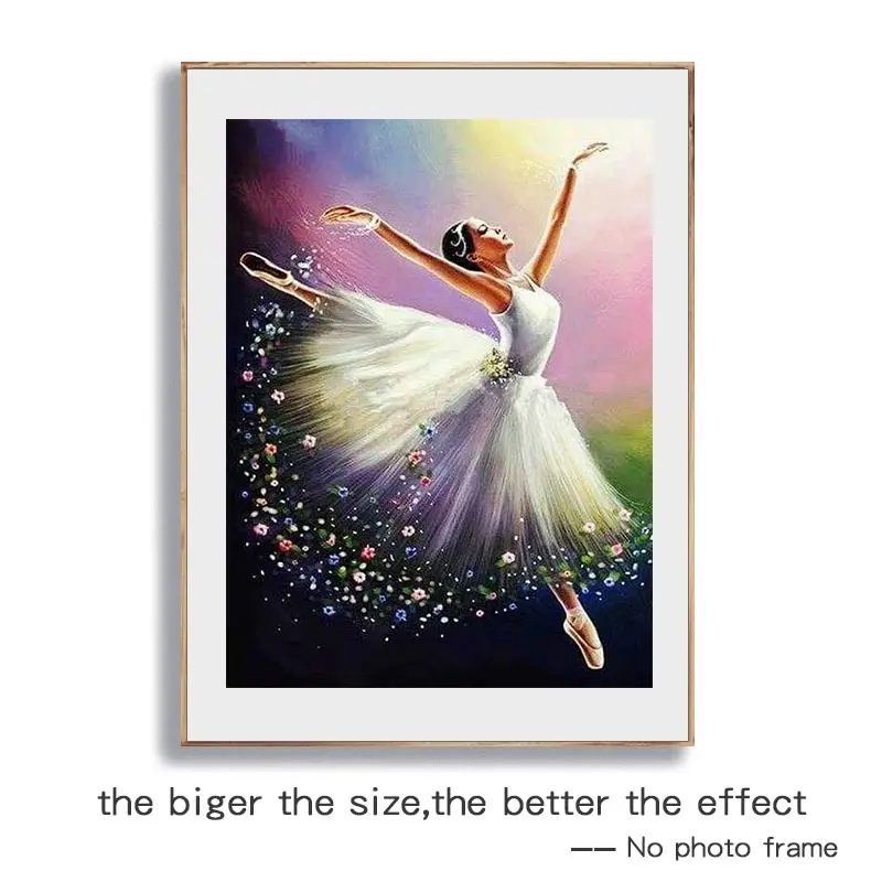 

Full Square Drill 5D DIY Diamond Painting "Ballet girl"Cross Stitch Mosaic Picture of Rhinestone Home Decor Diamond Embroidery