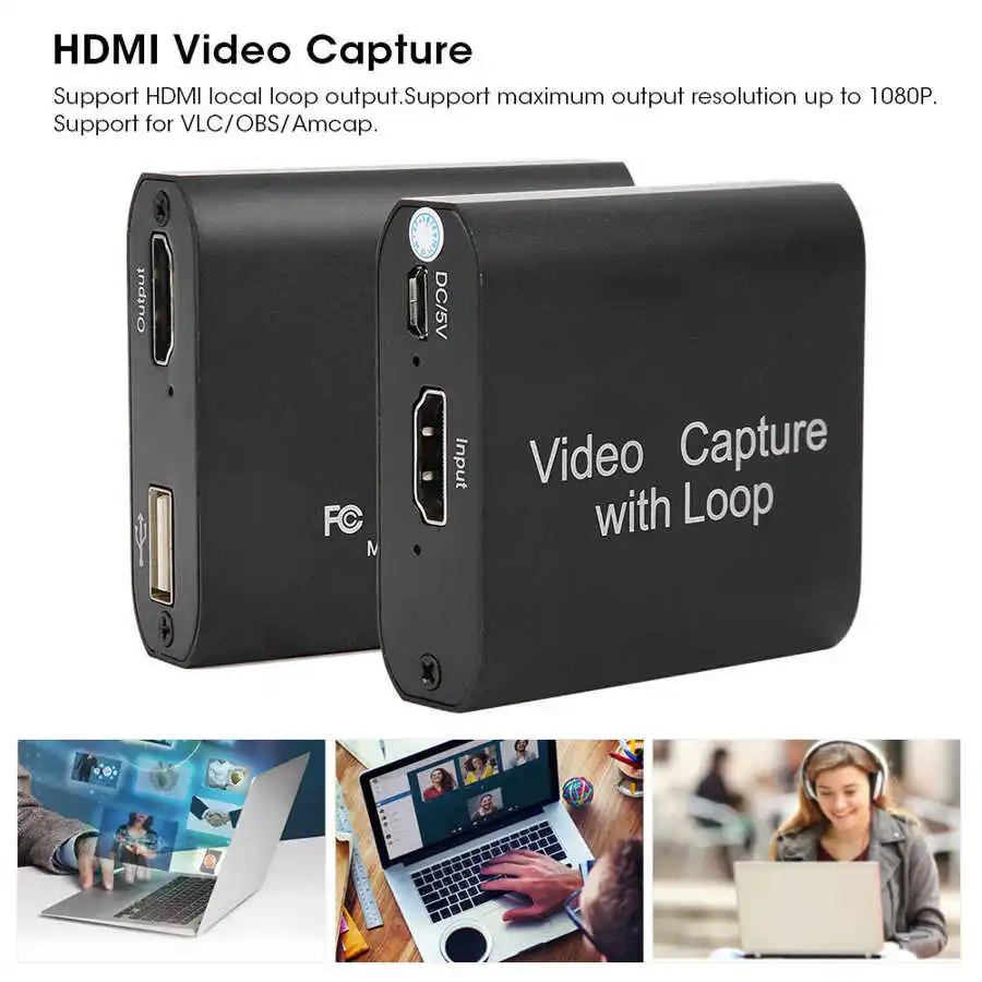 HDMI видео рекордер игра захват HD Live USB к с петлей из захвата карты компьютера
