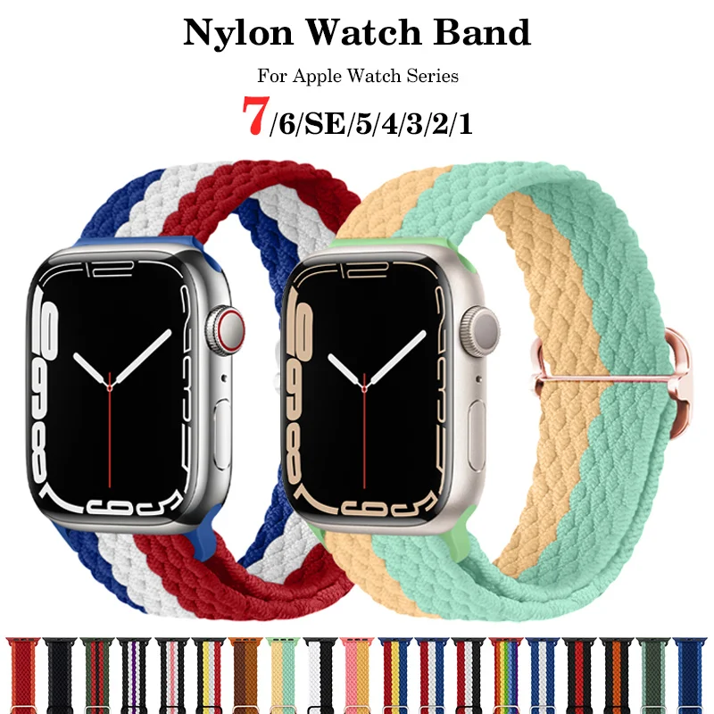 Ремешок 45 мм 41 для часов Apple watch Series 7 ремешок 38 42 40 44 iWatch 6 SE 5 4 3 2 1 спортивный браслет