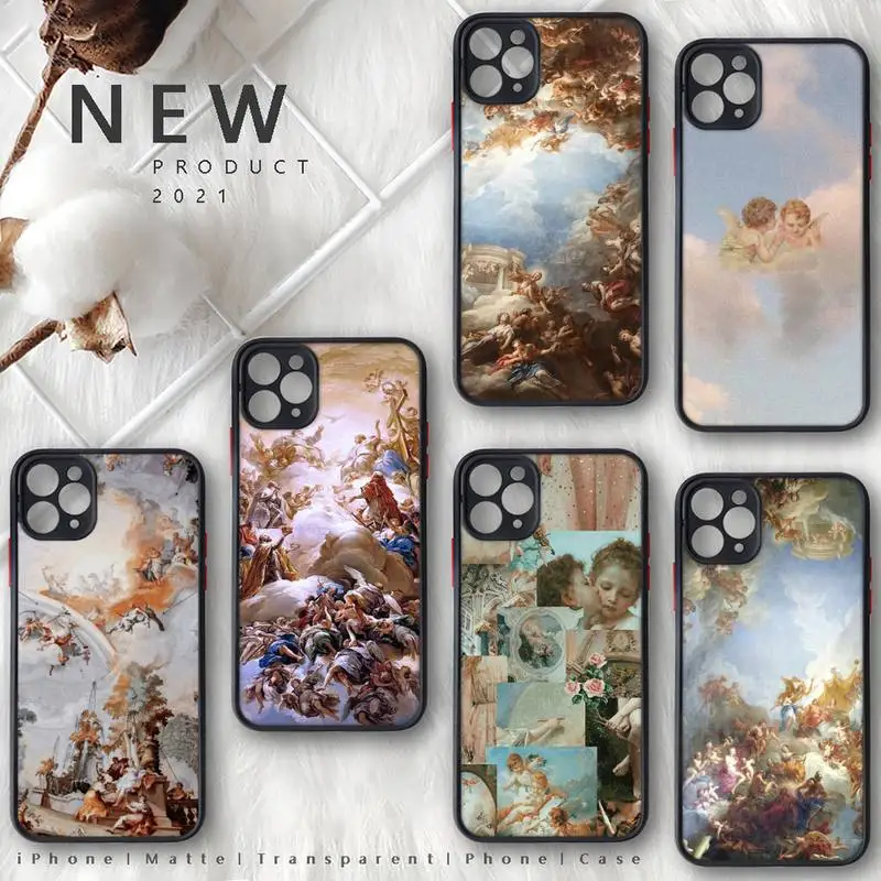 

Sandro botticelli Renaissance art Phone Case For iphone 13 12 11 8 7 plus mini x xs xr pro max matte transparent cover