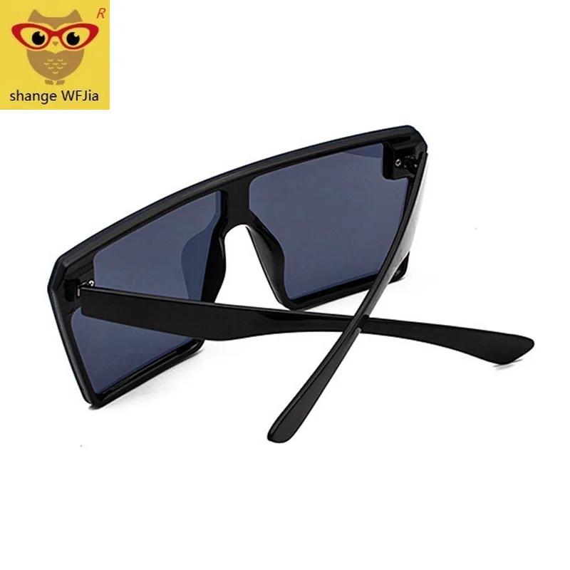 Очки солнцезащитные большие квадратные для мужчин и женщин роскошные модные