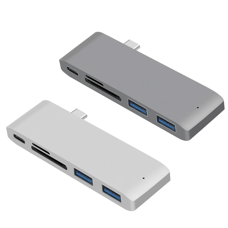 5 в 1 type C usb хаб адаптер для чтения карт/Usb 3 0/type зарядный концентратор конвертер