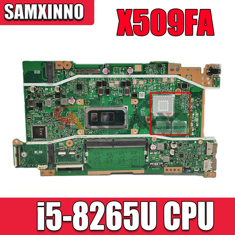 

X509FA mainboard For ASUS Vivobook X509FA-EJ239T X509FA X509F X509FB X509FJ X509FL Laotop motherboard with i5-8265U GM test ok