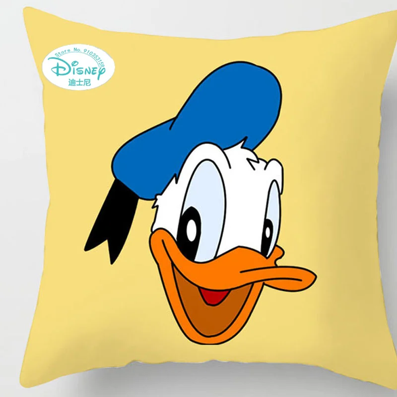 Чехол для подушки Disney чехол мультяшный Дональд Дак Дейзи мальчиков и девочек s 45x45