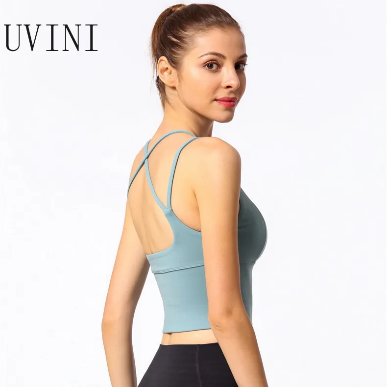 Бесшовный спортивный бюстгальтер высокоэффективный Женский мягкий топ для