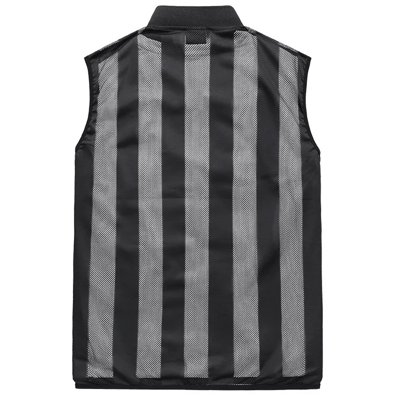 Новый дизайн Летний жилет мужские повседневные жилеты полосатая куртка без