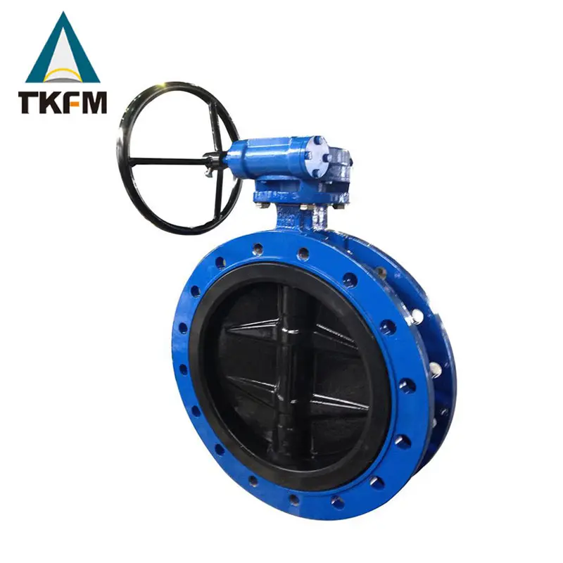 

TKFM, китайский поставщик, самые продаваемые продукты, 16-дюймовый двойной фланец, клапан-бабочка для морской воды